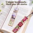 thumbnail image 6 of LET'S RESIN 12pcs Bookmark Bezels for Resin with Tassels, UV Resin Molds for DIY Bookmarks, 6 of 8