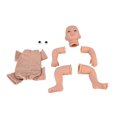 thumbnail image 2 of Kit de muñeco realista de 21 pulgadas, Vinilo Suave simulado DIY, piezas de muñeca sin pintar, accesorios de molde para niños, 2 of 14