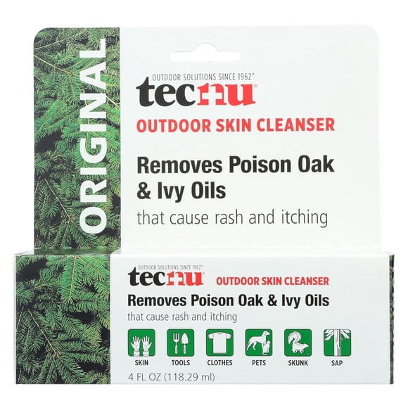 TEC LABS Poison Oak & Ivy Skin Cleanser, 4 FZ