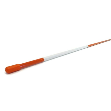 The ROP Shop | (Pack of 20) 5/16  x 48  Orange Driveway Markers for Curbs  Lawns  Gardens  Speed Bumps