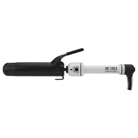 Professional Nano Ceramic Curling Iron/Wand for Shiny Curls, 1 ½ Inch, Rheostat heat control dial heats up to 430 degrees By Hot Tools
