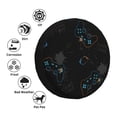 thumbnail image 4 of Goofa Game Time Pattern Universal Tire Cover for Jeep, SUV, Truck, and Trailer – Waterproof, UV-Resistant,Easy to Install, Fits 14"-17" Tires-16 inch, 4 of 6