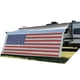 thumbnail image 1 of Tentproinc Rv Toldo Parasol Pantalla 8' X 11' 3'' (Bandera Americana) Gris Malla Parasol Camper Remolque Toldo Pantalla UV Bloqueador Kits Completos, 1 of 1