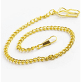 thumbnail image 2 of Mens Pocket Watch Chains, Vest Chain Accessories, Color: Gold, 2 of 5