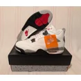 thumbnail image 1 of Ni - ke Ni - ke Air Jordan 4 Retro OG 2025 White Cement AJIV FV5029 100 Men's Shoe Size 12, 1 of 5