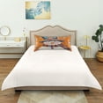 thumbnail image 6 of Dailycode Satin Pillow Case Standard Silk Pillow Cover for Hair and Skin Envelope Closure Snowman with Sparkling Gemstones 20"x26", 6 of 9