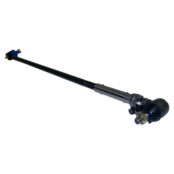 Crown Automotive Tie Rod Assembly 8134350K OEM Replacement; Pitman Arm To Knuckle; OE Length; With Tube and 2 Ends