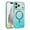 Green, variant on iPhone 17 Pro Max Phone Case, Slim-Fit Magnetic Charging Glitter Phone Case for iPhone 17 Pro Max Blue