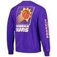 thumbnail image 3 of Men's Mitchell & Ness Purple Phoenix Suns Hardwood Classics There and Back Pullover Sweatshirt, 3 of 5