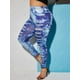 thumbnail image 3 of 3D RAIPADO IMPRESIÓN PULSO TAMAÑO MÁS TAMAÑO DE TAMAÑO Rosegal Leggings de talla grande, 3 of 5