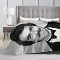 thumbnail image 4 of Tom Selleck Blanket Soft Flannel Fleece Throw Blanket Pattern Warm Plush Blankets 60"x50", 4 of 6