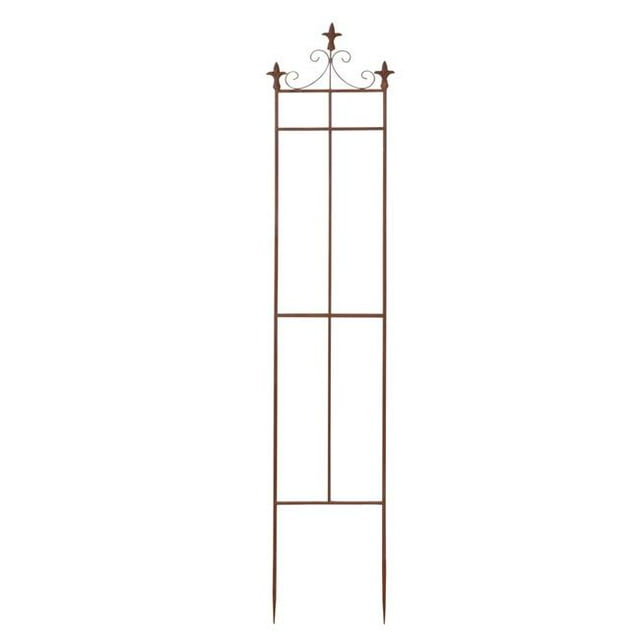Esschert Design PY62 Fleur-De-Lis Trellis Plant Support, Metal - Small