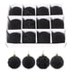 thumbnail image 2 of XWSHYW Decoraciones Navideñas Adornos Navideños de Terciopelo Pintado de Plástico para Árbol de Navidad, 6 Cm, 12 Unidades, En Caja, 2 of 6