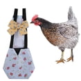 thumbnail image 3 of Waterproof Washable Goose Chicken Cloth Diapers with Bow Tie for Poultry Farm Animals, 3 of 3
