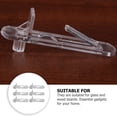 thumbnail image 4 of 30 PCS Shelf Pins Shelf Pegs Plastic Locking Shelf Pegs Clear Shelf Support Peg, 4 of 8