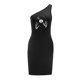 thumbnail image 2 of Vestido de mujer con hombros descubiertos, vestido de primavera y verano para fiestas nocturnas y vacaciones , L L, 2 of 7