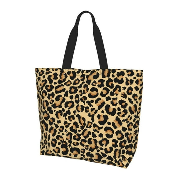 Yiaed Leopard Print Print Handbag for Women Tote Purse Shoulder Bag Large Fashion Hobo Purse Handbag Shopping Tote