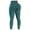 Green, variant on UTTOASFAY Woman Pants Womens High Waist Yoga Pants Tummy Control Slimming Booty Leggings Workout Running Butt Lift Tights with Pockets Gray 10(XL)