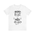 thumbnail image 2 of Silent Night Holly Night Unisex Christmas Classic Jersey Short Sleeve Tee, 2 of 10
