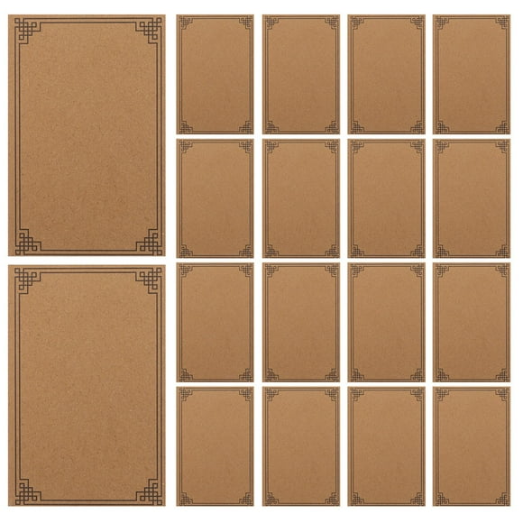 50 sobres pequeños de papel kraft autoadhesivos para dinero, tarjetas, efectivo, monedas, artículos pequeños, presupuesto y ahorro