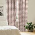 thumbnail image 2 of Ambesonne Geometric Curtains, Circles Geometrical Art, Pair of 28"x95", Multicolor, 2 of 5