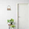 thumbnail image 5 of REGALWOVEN 1 Pack Coat Rack Wall Mount, Metal Coat Hook, Hat Rack, Wall Hooks for Hanging with 3 Hooks for Entryway, Bathroom, Bedroom 7*1in White, 5 of 7