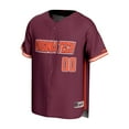 thumbnail image 2 of Adult GameDay Greats #00 Maroon Virginia Tech Hokies Lightweight Collegiate Baseball Fashion Jersey, 2 of 3