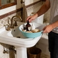 thumbnail image 4 of Large Plastic Wash Basin | Multipurpose Utility Tub for Laundry, Foot Soaking & Storage | Durable Heavy-Duty Tub for Home, Dorm & Bathroom Use | 1-Piece Portable Basin, 4 of 6