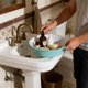 thumbnail image 5 of MTBLYS Lavabo grande de plástico resistente | 10|43 x 10|43 x 3|74 a 13|19 x 13|19 x 4|72 pulgadas | Lavado de cara | Lavandería | Baño de pies | Dormitorios | Uso doméstico | Portátil, 5 of 7