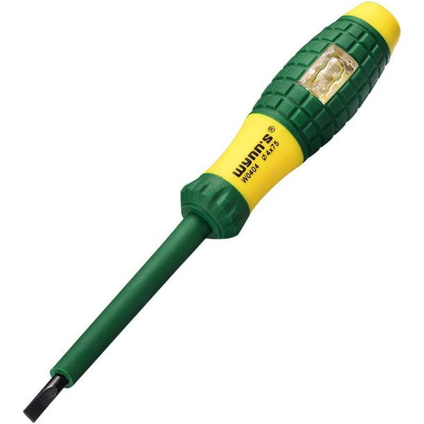 Paquete de 2 piezas,Probador de voltaje Manos Probador Destornillador eléctrico 220V Probador eléctrico Pluma 220V Voltaje Probador eléctrico Pluma con sonda de prueba de voltaje Detección de energía Xishao Hardware