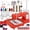 Base Bundle, variant on POOLIN EOC06 7.9in x 11in Embroidery Machine & Embroidery Thread Bundle - Red