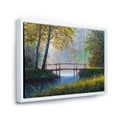 thumbnail image 2 of Designart Morning Sunlight and The Awakening Spring Forest FLOAT FRAME WALL ART, 2 of 4