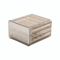 thumbnail image 3 of Xihbxyly Contenedor para Guardar Huevos, Diseño de Cajón Apilable, Soporte Transparente para Huevos, Organizador para Refrigerador Que Ahorra Espacio, para Encimera de Cocina, Solución para Guardar H, 3 of 7