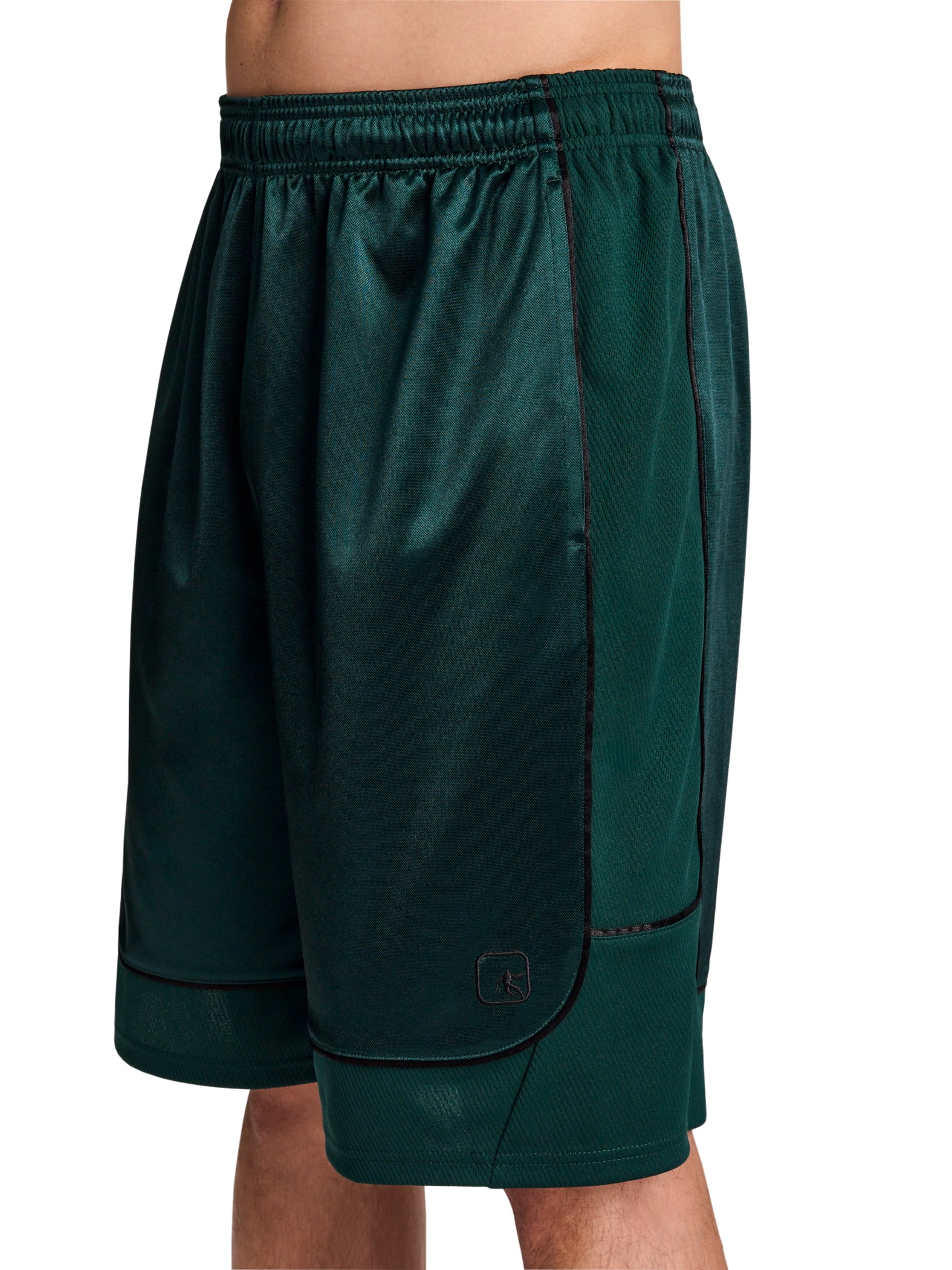 AND1 Men's and Big Men's All Court Short, 11" inseam, up to Size 5XL