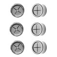 thumbnail image 1 of Colgador para paños de cocina, 6 piezas, gancho redondo autoadhesivo para toallas para baño, cocina y hogar, no requiere perforación, 1 of 5