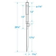 thumbnail image 4 of Seachoice Beach Spike in Galvanized Steel For PWC or Small Boat up to 22 Ft., Anchor, Self-Hammering Action w/ Rubber-Coated Handle, 4 of 4