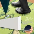 thumbnail image 6 of Lovely Cartoon Crocodile Highly Absorbent Polyester Doormat Anti-slip Anti-fouling Indoor Outdoor Entrance Welcome Mat 32×20in., 6 of 8