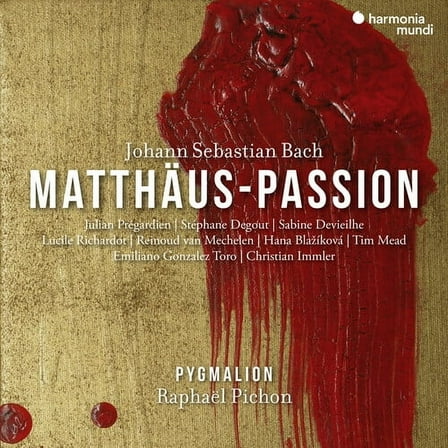 Pygmalion - Bach: Matthaus-Passion - Music & Performance - CD
