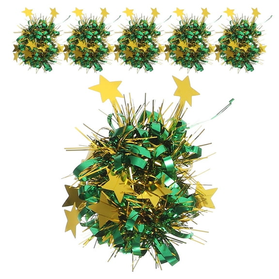 TAILTOSS 6Pcs Cheerleading Pompoms Easy-to-Wear for Sports Events Fans
