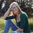 thumbnail image 3 of OULII Fashion Sunglasses Black Plastic 1Set for Cycling with UV Protection, 3 of 8