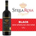 thumbnail image 4 of Stella Rosa Black Semi-Sweet Red Wine, 1.5L Glass Bottle, Piedmont Italy, 4 of 16