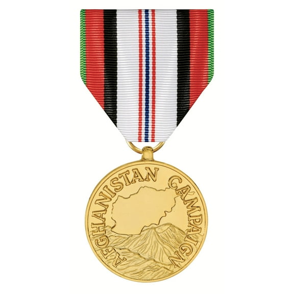 Afghanistan Campaign Medal Anodized Full Size