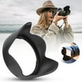 thumbnail image 1 of Camera Lens Hood, Lightweight Avoid Smog Portable Windproof Camera Plastic Lens Hood  For EF 28-135mm F/3.5-5.6 IS USM, 1 of 8