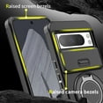 thumbnail image 6 of Case for Google Pixel 9A,Military Grade [Built-in Kickstand] Magnetic Rotate Ring Holder Heavy Duty TPU+PC Shockproof Drop Protect Phone Case for Google Pixel 9A (Orange), 6 of 10