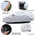thumbnail image 2 of Heavy Duty Car Cover Waterproof/Windproof/Dustproof/Scratch Resistant for All Weather, Full Exterior Covers with Zipper Door Snow Rain Sun UV Protection Car Cover, Universal Fit for SUV (190"-200"), 2 of 8