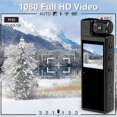 thumbnail image 2 of 1080P Portable Body Camera 180 Rotating Lens,Video Recorder,Night Vision ,Loop Recording Body Camera for Police, Sport, 2 of 5