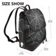thumbnail image 2 of Balery A Web With A Spider Mochila de Cuero para Mujeres, Gran Capacidad, Bolsa de Viaje Multifuncional, Mochila de Cuero y Bolsa de Hombro para Mujeres, 2 of 4