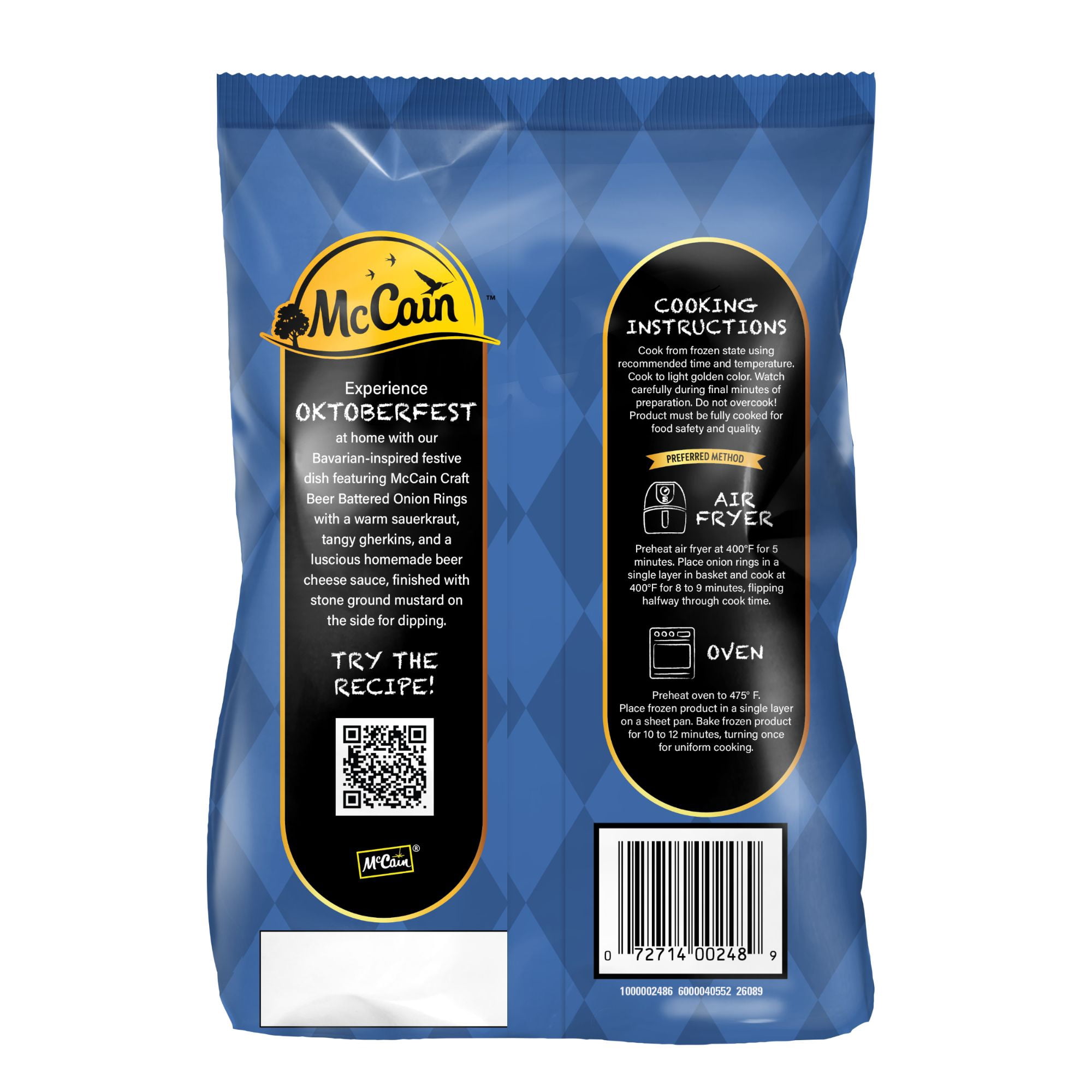 McCain Craft Beer Battered Onion Rings, 14 oz
