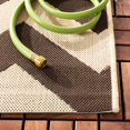 thumbnail image 4 of Safavieh Courtyard Black Indoor Outdoor Rug - Runner 2'4" x 12', 4 of 4