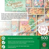 MasterPieces Christmas Ornaments Glitter 500 Piece Jigsaw Puzzle...